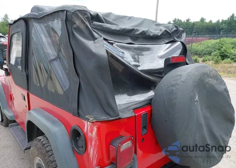 2000 Jeep Wrangler Se z USA, uszkodzony, nr VIN 1J4FA29P6YP767898